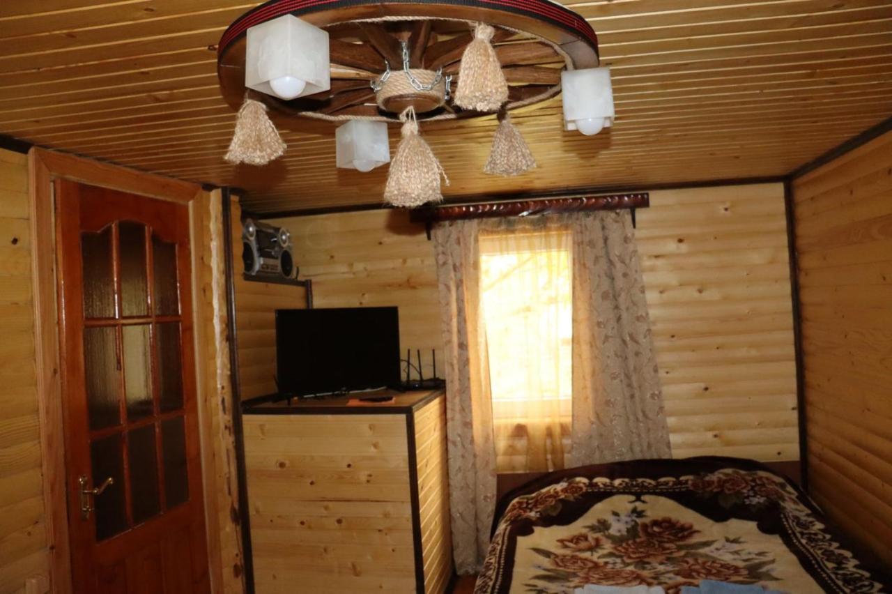 Дерев'Яний Будинок З Банею Oriv Exterior foto