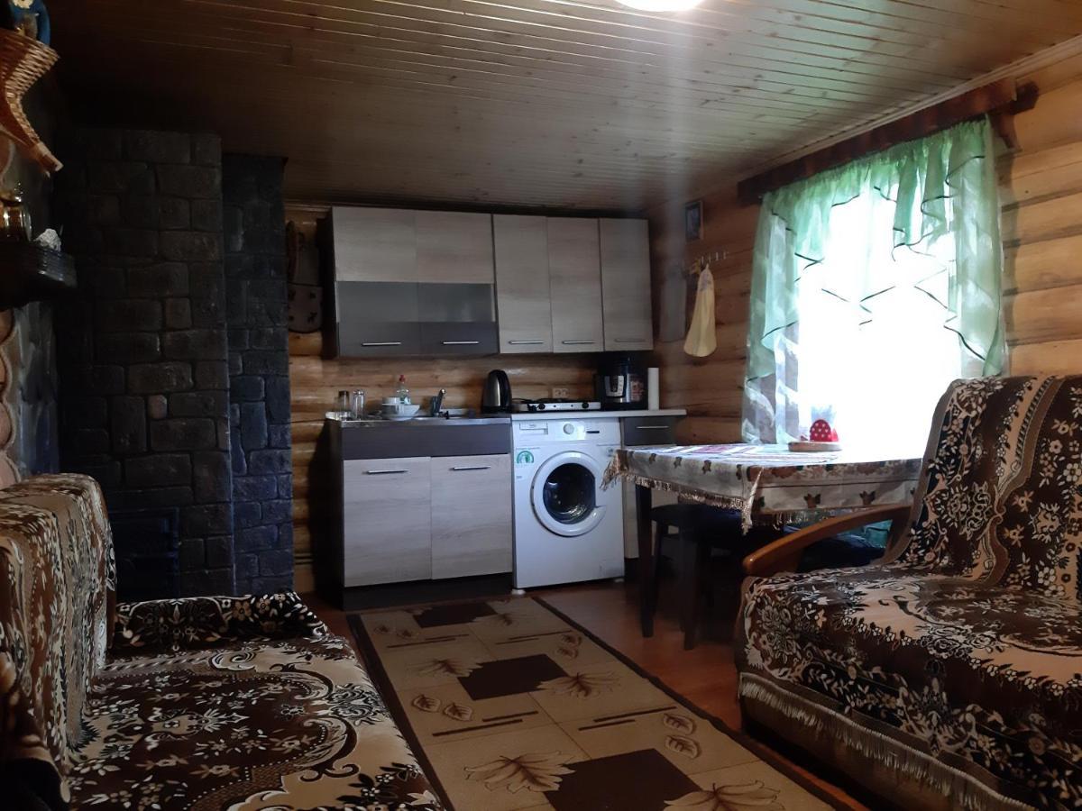 Дерев'Яний Будинок З Банею Oriv Exterior foto